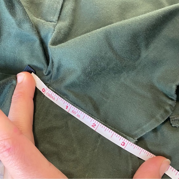 Maurice’s Size 2 Green Scalloped Hem Shorts - Picture 10 of 12